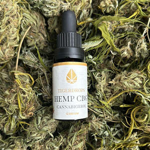 Hemp oil: 15ml Hemp CBG Holy Oil 12.14%