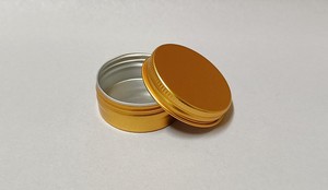 15g Gold Aluminium Pot