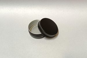 Aluminium: 30g Black Aluminium Pot