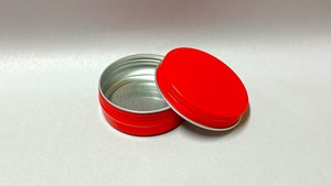 Aluminium: 60g Red Aluminium Pot