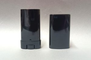 Packaging: 15g Deodorant Tube Black Plastic