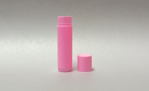 5g Lip Balm Pink Plastic Tube