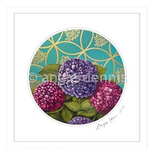 Wall Art: Hydrangea Framed Art Print