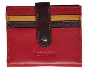 Hand Bags: Leather Card Wallet