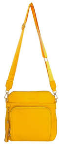 Hand Bags: Yellow Stylish Crossbody