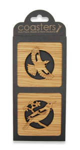 Coaster: Duo Wooden Coasters Tui