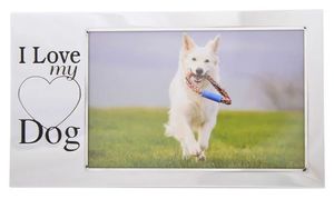 I Love My Dog Photo Frame