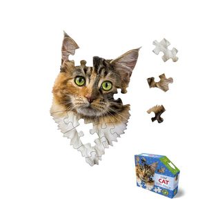 Metal Wall Art: I Am Cat Puzzle