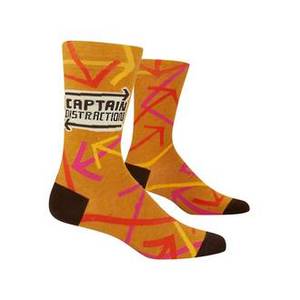 Socks: Men's Socks - Captain Distraction