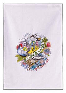 Tea Towels: NZ Montage Tea Towel