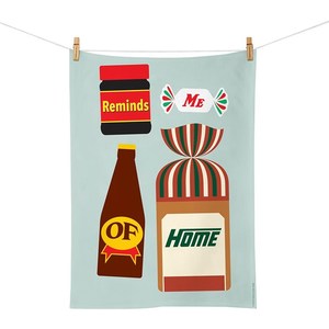 Tea Towels: Glenn Jones - Taste of Kiwi Tea Towel