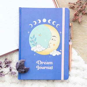 Stationery: The Moon Dream Journal with Amethyst Pen
