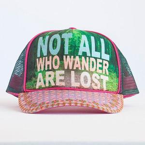 Hats: Trucker Hat Not All Who Wander