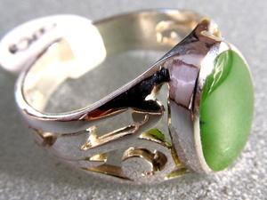 Necklace: Mana NZ Greenstone ring