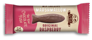 Consumables: Rapberry Marshmallow Fush in Milk Chocolate 35g