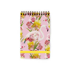 Stationery: Flamingo Top Spiral Reporter Notepad