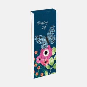 Stationery: Shopping List –Butterfly Flutter