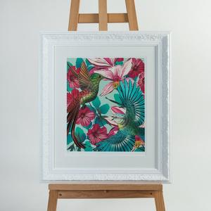 Print - Heavenly Hummingbirds A4