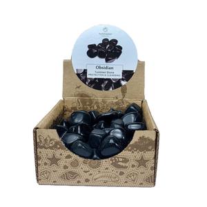 Inspirational: Obsidian Tumbled Stone