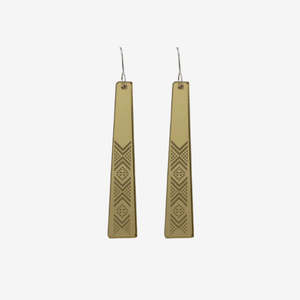 Earrings - Tāniko I