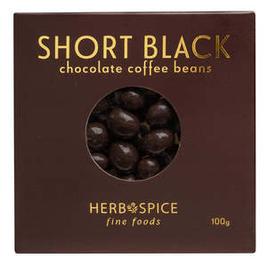 Consumables: Chocolate Coffee Beans – Short Black Box