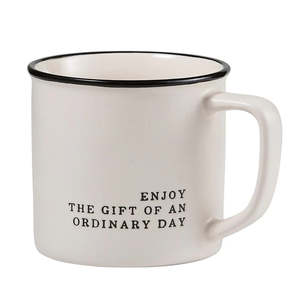 New Stock: Face To Face Coffee Mug - Enjoy the Gift of an Ordinary Day