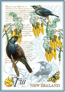 Tea Towels: Vintage Tui Tea Towel