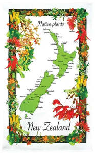 Tea Towels: Native Plants Tea Towel