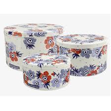 Cake Tins Tins: Anemone Cake Tin Set/3