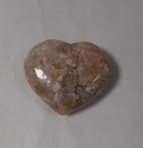 Spiritual And Incents: Flower Agate Heart