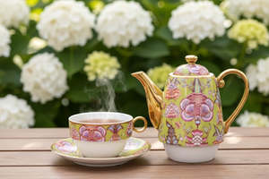 Homeware 1: Chartreuse Tea Set