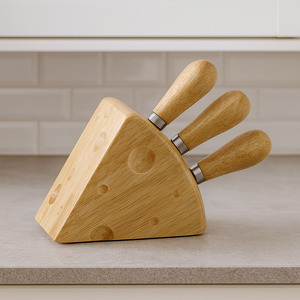 Artisan cheese knife set