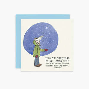 They are not stars Sympathy Card