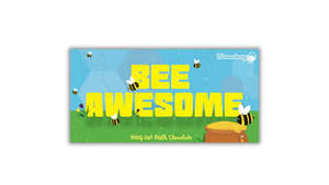 Consumables: Bee Awesome Milk Chocolate 100g