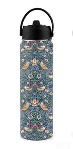Water Bottle - Strawberry Thief William Morris