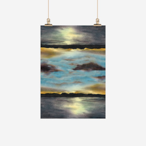 Souvenir: Tea Towel - Cook Strait/Te Moana-o-Ruakawa