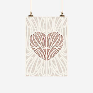 Home: Tea Towel - Ngakau