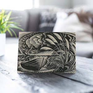 E. Mervyn Taylor - Card - Toi Toi; 1950