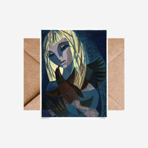 Eileen Mayo: Eileen Mayo - Card - Wounded Bird