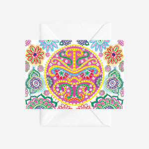 Lissy Rudi: Card - Colourful Wheku