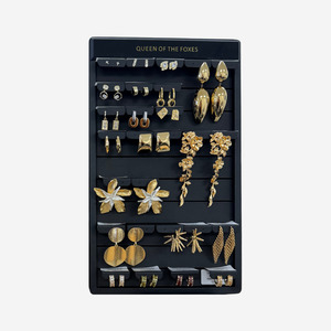 Queen Of The Foxes: POS - Black Earring Stand