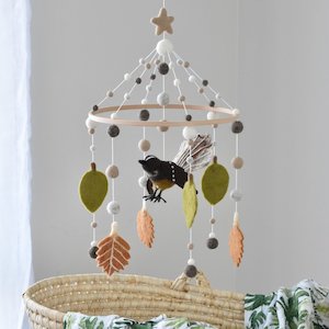Animal Mobiles: Pīwakawaka Baby Mobile