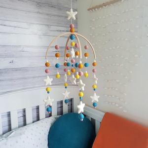 Arch Mobiles: Harlequin Baby Mobile