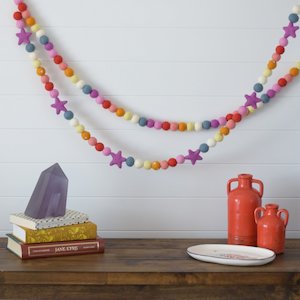 Celebration Felt Garlands