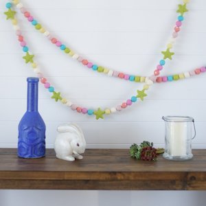 Garlands: Spring Garden Felt Garlands
