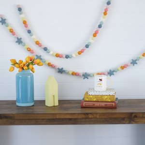 Pastel Felt Garlands