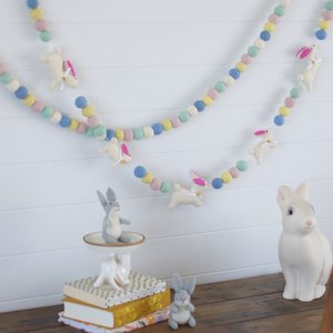 Garlands: Bunny Felt Garlands