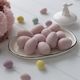 Felt Easter Egg Baby Pink - Set of 3