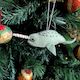 Felt Narwhal Decoration - Mint