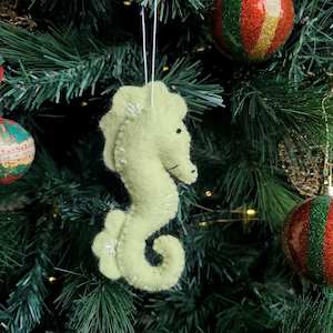 Felt Seahorse